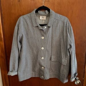 Loup Stripe Adams Jacket Size Large